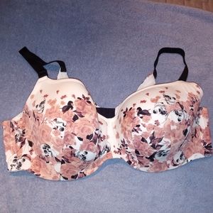 44D Torrid Underwire Skull and Rose Bra NWOT